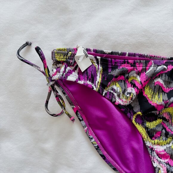 Converse NWT side tie bikini bottoms large women's swimsuit bathing suit - Picture 6 of 11